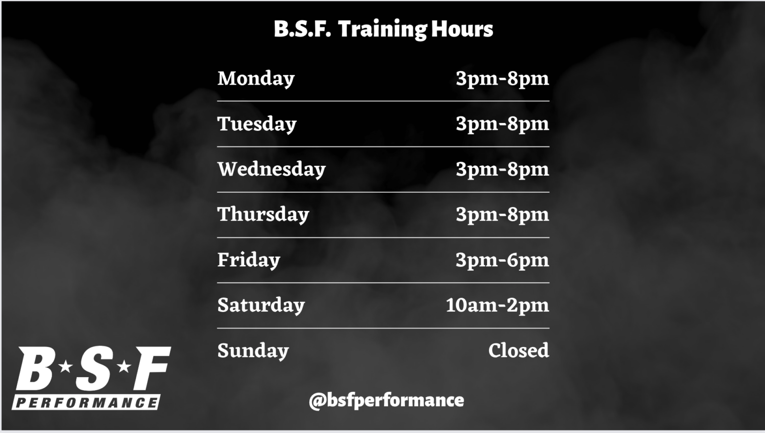 BSF Hours Bo Jackson's Elite Sports Lockport, Illinois